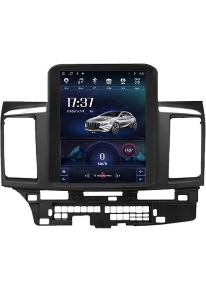 Mitsubishi Lancer (2007-2012) Android 12 Carplay Navigasyon Tesla Ekran Multimedya - 4gb Ram 64GB HDD