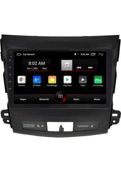 Mitsubishi Outlander (2006-2012) Android 12 Carplay Navigasyon Multimedya - 2gb Ram 32GB HDD