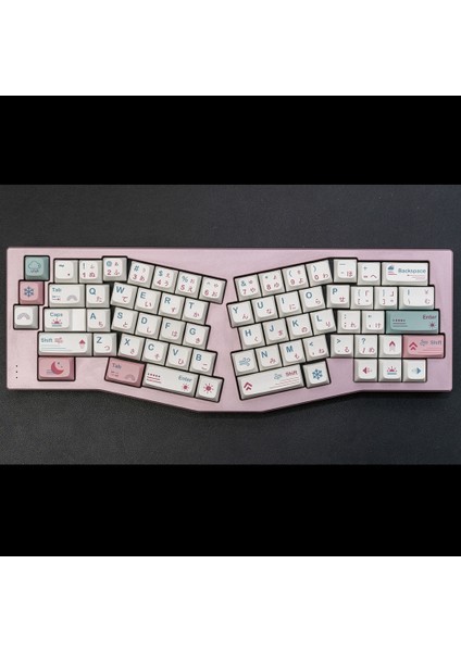 132 Tuş Xda Keycaps Pbt Dye Sub Hava Durumu Teması Ingilizce Klavye Tuşları (Yurt Dışından)