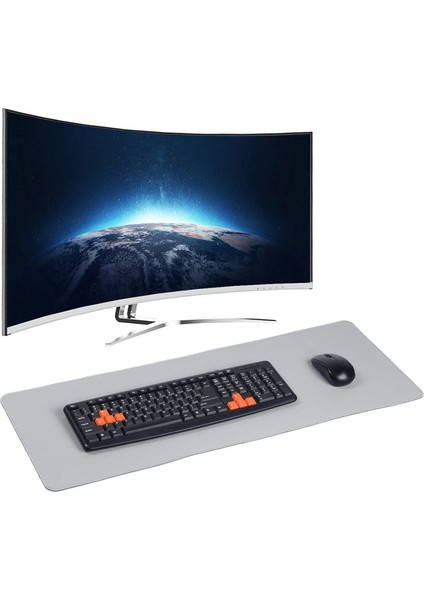 Genişletilmiş Kauçuk Oyun Mouse Pad'i, Iş Amaçlı, Çalışma-Beyaz Dikiş (Yurt Dışından)