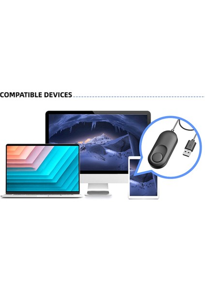 USB Fare Jiggler, Bilgisayar Dizüstü Bilgisayar Ekranının Uykusunu Önlemek Için Simulato (Yurt Dışından)