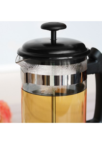 Cam French Press Doldurulabilir Kahve Makinesi C (Yurt Dışından)