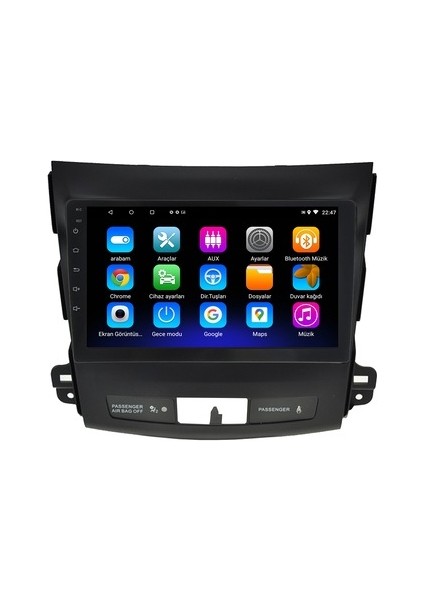 Mitsubishi Outlander (2006-2012) Android 12 Carplay Navigasyon Multimedya - 2gb Ram 32GB HDD fiyatları