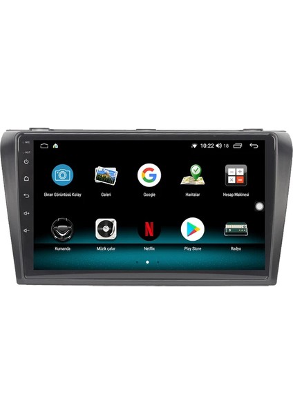 Mazda 3 (2004-2009) Android 12 Carplay Navigasyon Multimedya - 2gb Ram 32GB HDD modelleri