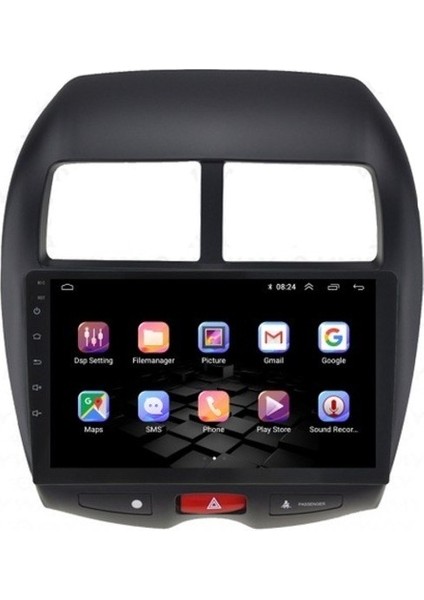 Mitsubishi Asx (2010-2020) Android 12 Carplay Navigasyon Multimedya - 4gb Ram 64GB HDD modelleri