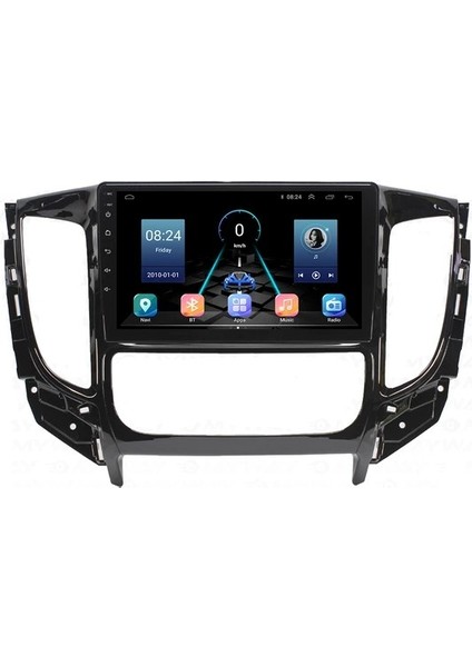 Mitsubishi L200 (2015-2019) Android 12 Carplay Navigasyon Multimedya - 8gb Ram 128GB HDD
