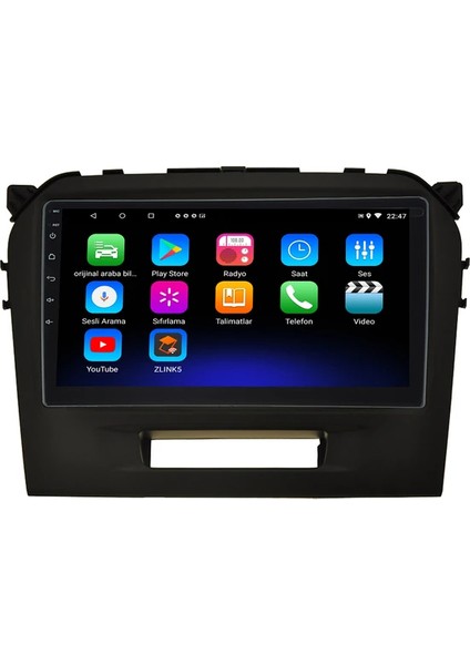 Suzuki Grand Vitara (2006-2012) Android 12 Carplay Navigasyon Multimedya - 2gb Ram 32GB HDD modelleri
