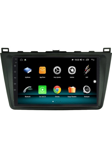 Mazda 6 (2008-2009) Android 12 Carplay Navigasyon Multimedya - 2gb Ram 32GB HDD