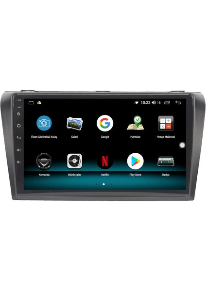Mazda 3 (2004-2009) Android 12 Carplay Navigasyon Multimedya - 2gb Ram 32GB HDD modelleri