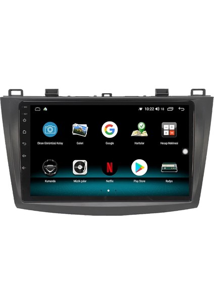 Mazda 3 (2010-2015) Android 12 Carplay Navigasyon Multimedya - 2gb Ram 32GB HDD fiyatları