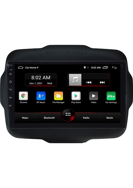 Jeep Renegade (2016-2020) Android 12 Carplay Navigasyon Multimedya - 2gb Ram 16GB HDD