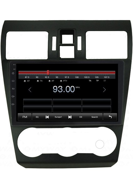 Subaru Forester (2012-2017) Android 12 Carplay Navigasyon Multimedya - 4gb Ram 64GB HDD