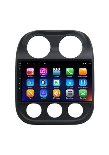 Jeep Compass (2007-2009) Android 12 Carplay Navigasyon Multimedya - 2gb Ram 32GB HDD fiyatları