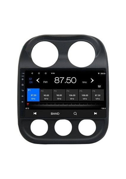 Jeep Compass (2007-2009) Android 12 Carplay Navigasyon Multimedya - 2gb Ram 32GB HDD modelleri