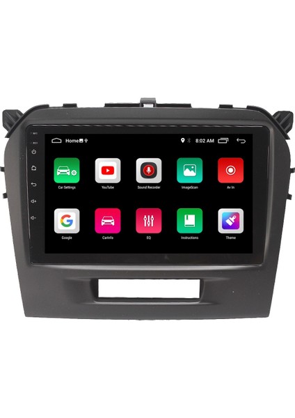 Suzuki Grand Vitara (2016-2020) Android 12 Carplay Navigasyon Multimedya - 2gb Ram 16GB HDD modelleri
