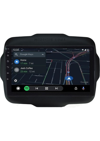 Jeep Renegade (2016-2020) Android 12 Carplay Navigasyon Multimedya - 4gb Ram 32GB HDD fiyatları
