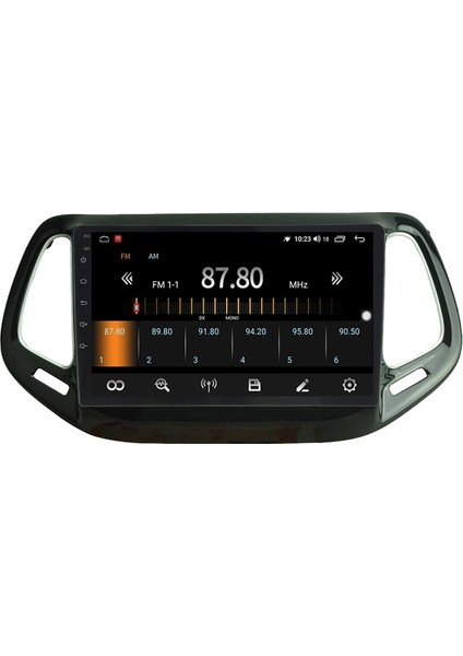 Jeep Compass (2017-2020) Android 12 Carplay Navigasyon Multimedya - 2gb Ram 32GB HDD