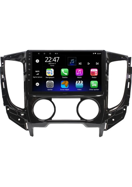 Mitsubishi L200 (2015-2019) Android 12 Carplay Navigasyon Multimedya - 2gb Ram 32GB HDD