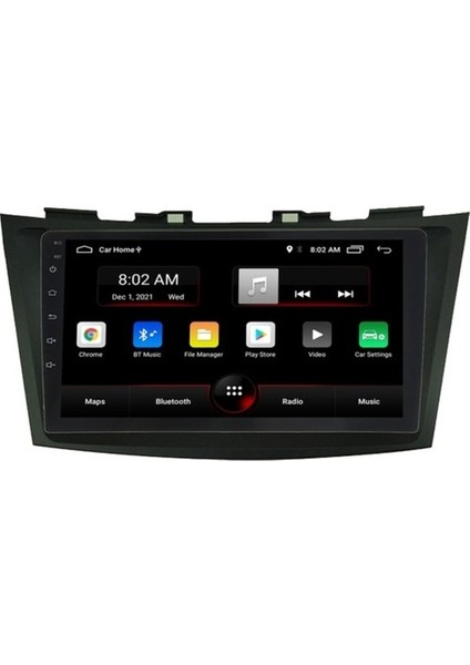 Suzuki Swift (2012) Android 12 Carplay Navigasyon Multimedya - 2gb Ram 32GB HDD
