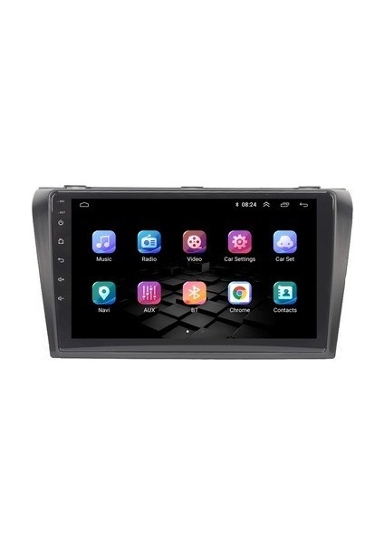 Mazda 3 (2004-2009) Android 12 Carplay Navigasyon Multimedya - 4gb Ram 64GB HDD