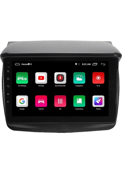 Mitsubishi L200 (2007-2014) Android 12 Carplay Navigasyon Multimedya - 2gb Ram 32GB HDD