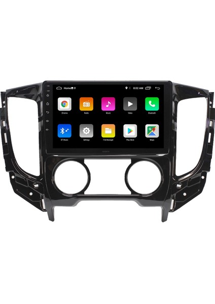 Mitsubishi L200 (2015-2019) Android 12 Carplay Navigasyon Multimedya - 2gb Ram 32GB HDD