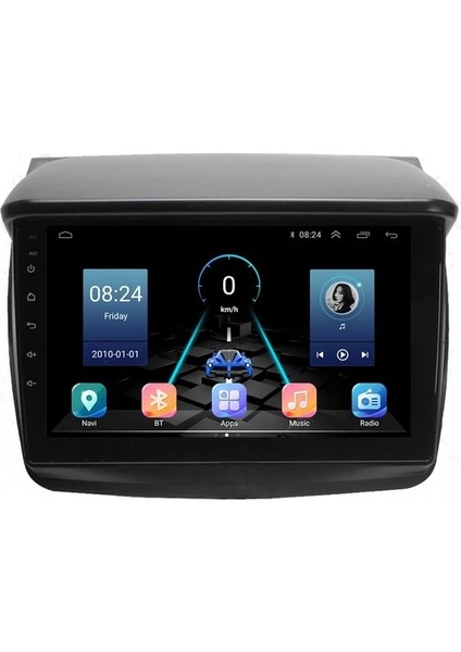 Mitsubishi L200 (2007-2014) Android 12 Carplay Navigasyon Multimedya - 4gb Ram 64GB HDD