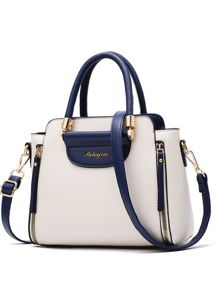 [yüksek Mermi Katlanabilir] Çanta Kadın El Çantası Büyük Kapasiteli Tek Omuz Çapraz Omuz Çanta Gelgit (Yurt Dışından)