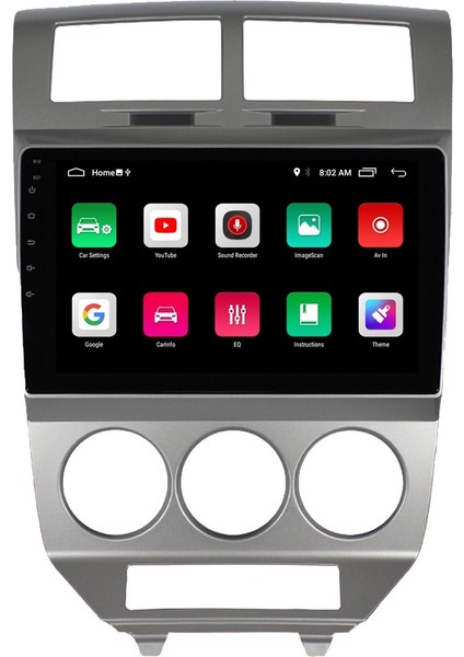 Dodge Caliber Android 12 Carplay Navigasyon Multimedya - 4gb Ram 32GB HDD fiyatları