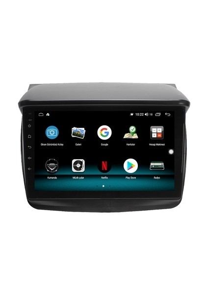 Mitsubishi L200 (2007-2014) Android 12 Carplay Navigasyon Multimedya - 2gb Ram 32GB HDD modelleri