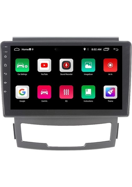 Ssangyong Kyron (2008-2013) Android 12 Carplay Navigasyon Multimedya - 2gb Ram 16GB HDD modelleri