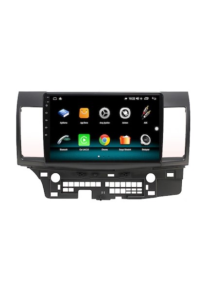 Mitsubishi Lancer (2008-2015) Android 12 Carplay Navigasyon Multimedya - 8gb Ram 128GB HDD fiyatları