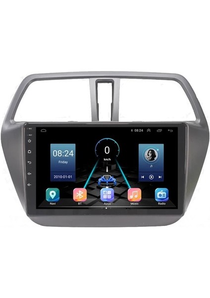 Suzuki S-Cross (2013-2020) Android 12 Carplay Navigasyon Multimedya - 4gb Ram 64GB HDD