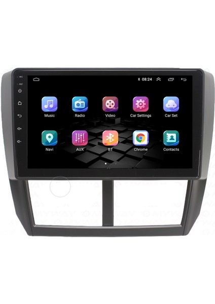 Subaru Impreza (2008-2011) Android 12 Carplay Navigasyon Multimedya - 8gb Ram 128GB HDD