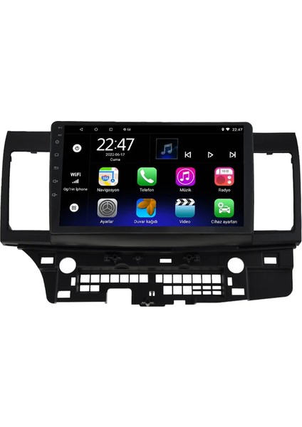 Mitsubishi Lancer (2010-2013) Android 12 Carplay Navigasyon Multimedya - 2gb Ram 32GB HDD