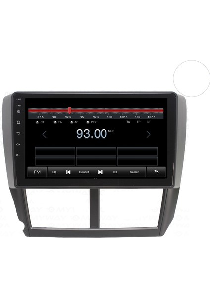 Subaru Impreza (2008-2011) Android 12 Carplay Navigasyon Multimedya - 8gb Ram 128GB HDD modelleri