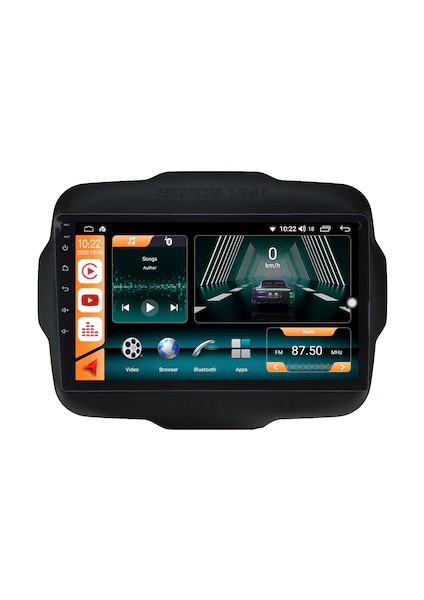 Celali Tuning Jeep Renegade (2016-2020) Android 12 Carplay Navigasyon Multimedya - 2gb Ram 32GB HDD