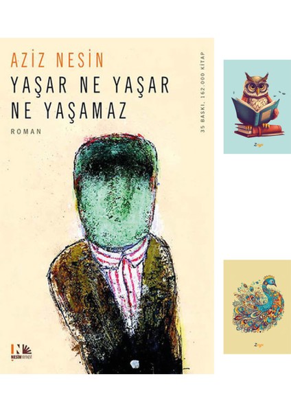 Yaşar Ne Yaşar Ne Yaşamaz - Aziz Nesin + Not Defterli Seti