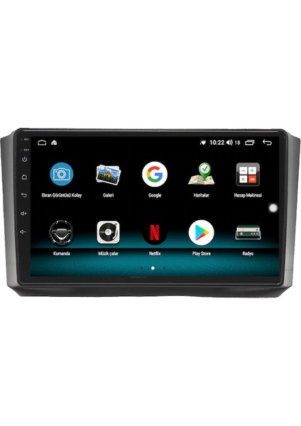 Ssangyong Rexton (2006-2012) Android 12 Carplay Navigasyon Multimedya - 2gb Ram 32GB HDD