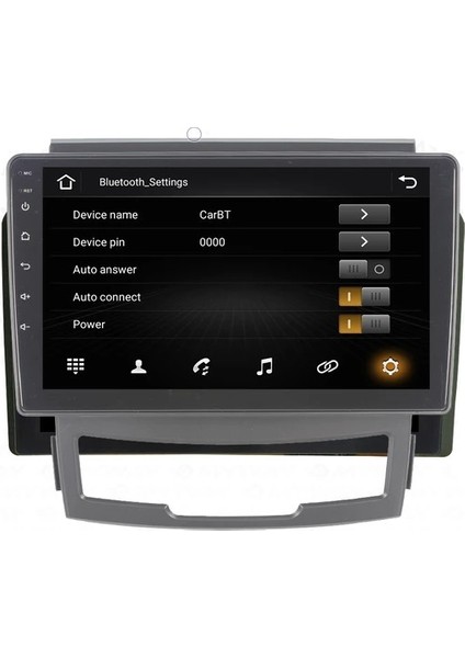 Ssangyong Kyron (2008-2013) Android 12 Carplay Navigasyon Multimedya - 4gb Ram 64GB HDD modelleri