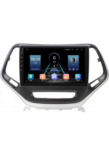 Jeep Cherokee (2014-2017) Android 12 Carplay Navigasyon Multimedya - 8gb Ram 128GB HDD