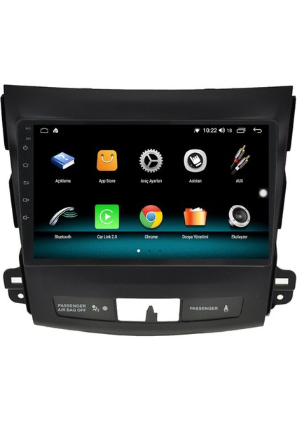 Mitsubishi Outlander (2006-2012) Android 12 Carplay Navigasyon Multimedya - 8gb Ram 128GB HDD fiyatları