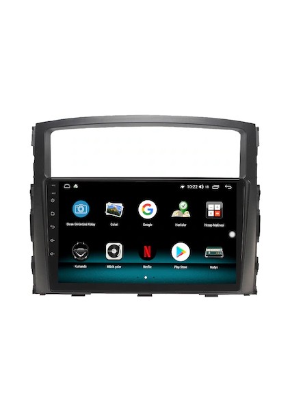 Mitsubishi Pajero Android 12 Carplay Navigasyon Multimedya - 8gb Ram 128GB HDD modelleri