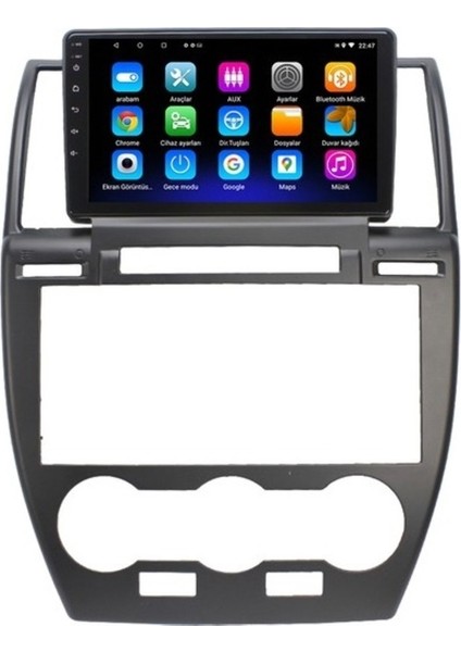 Land Rover Freelander 2 Android 12 Carplay Navigasyon Multimedya - 2gb Ram 32GB HDD