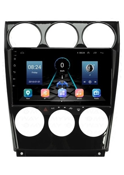 Mazda 6 (2004-2015) Android 12 Carplay Navigasyon Multimedya - 4gb Ram 64GB HDD