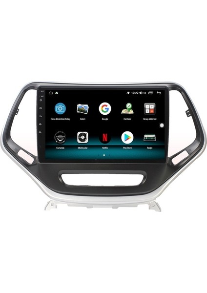 Jeep Cherokee (2004-2005) Android 12 Carplay Navigasyon Multimedya - 2gb Ram 32GB HDD modelleri