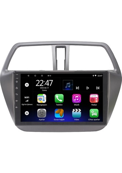 Suzuki S-Cross (2013-2020) Android 12 Carplay Navigasyon Multimedya - 2gb Ram 32GB HDD