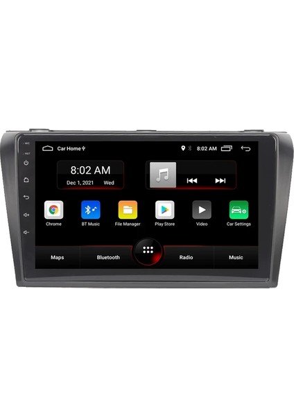 Mazda 3 (2004-2009) Android 12 Carplay Navigasyon Multimedya - 2gb Ram 16GB HDD