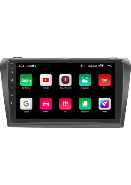 Mazda 3 (2004-2009) Android 12 Carplay Navigasyon Multimedya - 2gb Ram 16GB HDD