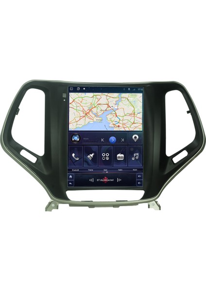 Jeep Compass Android 12 Carplay Navigasyon Tesla Multimedya - 4gb Ram 64GB HDD